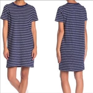 Madewell Tina Stripe Tee Dress S